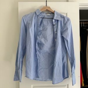 J. Crew Slim Fit Medium Light Blue Button Down